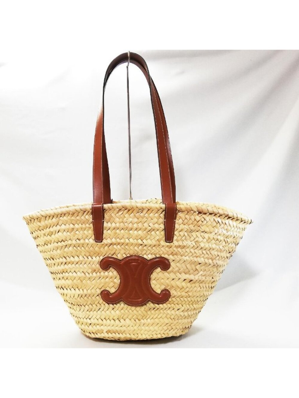 Celine Trio Raffia Tote